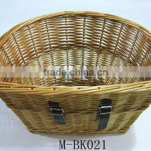 2016 Nes Design Wicker Hand Weave Market Basket thumbnail-1