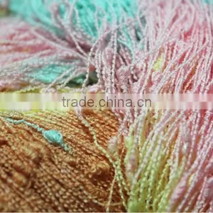 Acrylic Polyamide Blended Knot Fancy Yarn For Weaving thumbnail-4