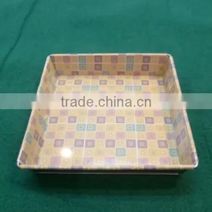 High Qualty Rectangle Pet Food Tray_ Unique Sundries Holder_ Party Beer Metal Tray thumbnail-1