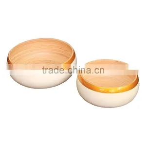 Eco-friendly Bamboo Salad Bowls, Clear Salad Bowls thumbnail-4