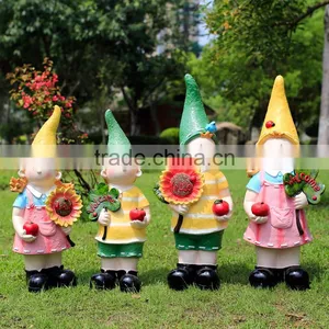 Wholesale Promotion Resin Craft Fiberglass Child Sculpture thumbnail-1