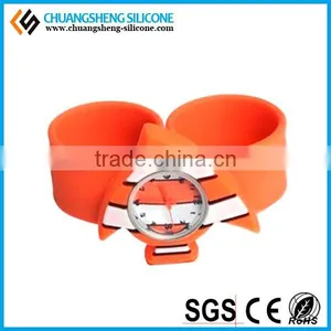 Kid Silicone LED Digital Slap Watch for Christmas thumbnail-1