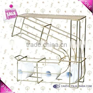 Metal Golden Paper Holder thumbnail-1