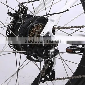 26 Wheel Size Full Suspension Electric Bike Cheap Fat Tire Electric Bike With Strong Wattage 250W-750W thumbnail-5