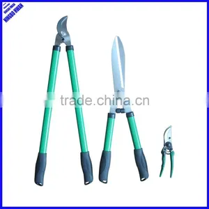 All Metal Quality 3pcs Pruning Garden Scissors Set thumbnail-1