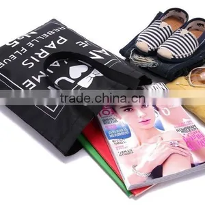 Golden Eco Friendly Supplier 210 Denier Polyester Basic Tote Bag thumbnail-6