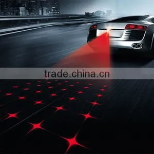 Anti Collision Rear Car Laser Tail 12v Led Fog Light Auto Brake Parking Lamp Motorcycle Warning Lights Car Styling Accessories thumbnail-1
