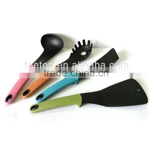 4PCS Colorful Self-standing Nylon Kitchen Utensils Set thumbnail-2
