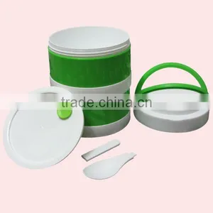 2 Layers Plastic School Lunch Box With Handle thumbnail-5