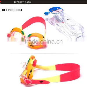 Hot Sale Cartoon Frame Waterproof Cute Kids Swimming Water Glasses thumbnail-1