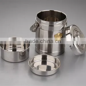 China Supplier Manufacture Stainless Steel Container Metal Container for Warm Food thumbnail-6