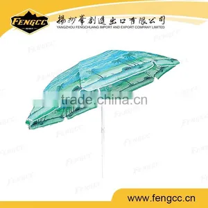Polyester Standard Size Beach Umbrella With Cheap Promotional Price thumbnail-2