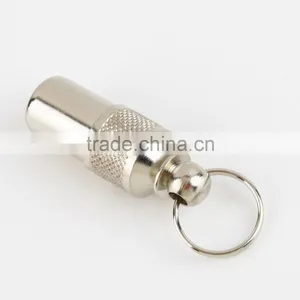 1Pcs Anti-Lost Pet Dog Cat ID Name Address Label Tag Storage Barrel Tube Silver Pet Identity Card ID Tags Newest Hot Search thumbnail-3