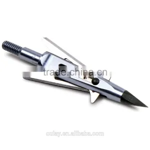 6pcs/ Package NAP Arrow Points /Receivers 100 Grain Trophy Arrowheads 2" Cut For Hunting thumbnail-2