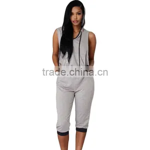 Woman Sweat Suits Set Two Piece Set Female Knitting Custom Yoga Pants thumbnail-4