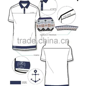 Men's Knit Polo Short t Shirt ODM Service thumbnail-1