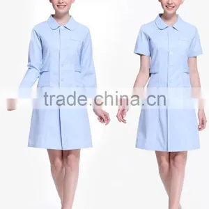 OEM ODM Nurse Uniform Lab Coat Nursing Coat Medical Scrubs Dress thumbnail-5