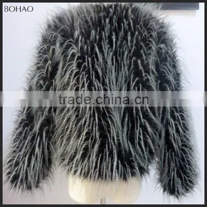 Imitative Fur Short Style Women Hot Sale Faux Fur Jacket thumbnail-6