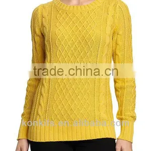 Women's Thick Cable-Knit Sweaters thumbnail-1