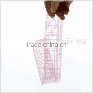 Kearing High Quality Metric Fashion Design Rulers 50m Length 1.2 mm Thickness Flexible Plastic Pattern Making Ruler # 8003 thumbnail-3