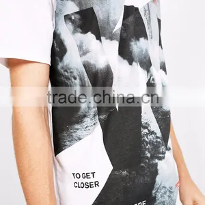 MGOO High Quality 100% Polyester Sublimation Printing Tshirt Customized T-shirt With Photo OEM Dri Ffit Shirts thumbnail-4