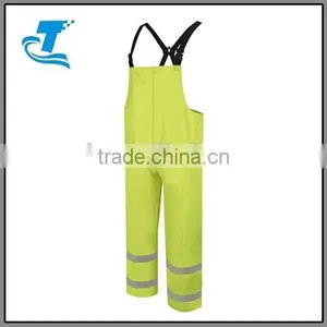 High Visibility Work Bib Pants Safety Wear thumbnail-1
