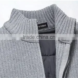 Latest Design European Style Man Cardigan Sweater Wholesale China Supplier thumbnail-2
