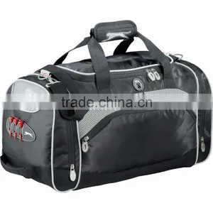 Slazenger Turf Series 22" Duffel Bag - Has Two Ventilated Zippered Side Pockets (one for Shoes) and Comes With Your Logo thumbnail-3