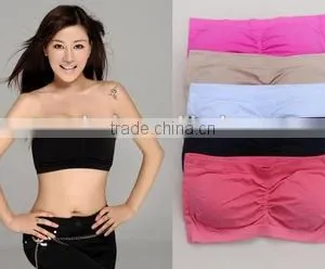Shantou Strapless and Seamless Bra Sets Katrina Kaif Sexy Xxx Photo Bra and Brief thumbnail-1