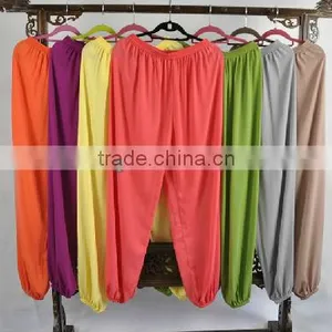 Women Good Quality Rayon Simple Sports Pants thumbnail-1
