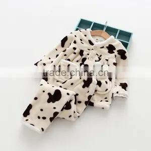 Autumn New Style Sweet Flannel Soft Wholesale Girl Pajamas thumbnail-6