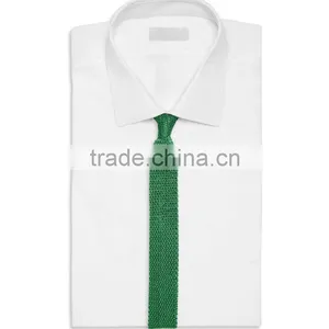 SLIM KNITTED SILK TIE thumbnail-2