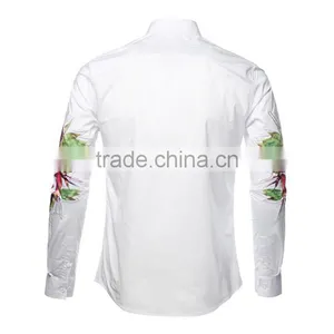 The European and American Fashion Leisure Long-sleeved Cotton Shirt thumbnail-2