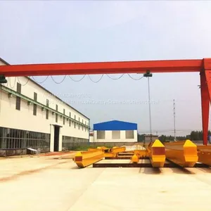 Hot Sell Semi Portal Gantry Crane With Electric Hoist thumbnail-2