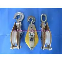 Cable Pulley Block, Cargo Block,snatch Block, Aerial Roller thumbnail-1