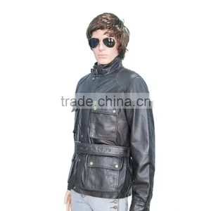 Brown Leather Jacket thumbnail-3