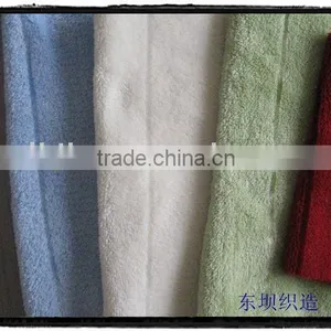 Shiny Stripe/rib Coral Fleece Fabric thumbnail-1