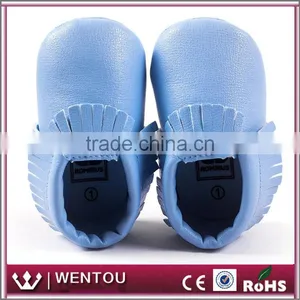 Wholesale Personalized Leather Baby Moccasins thumbnail-2