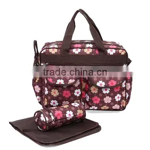 3pcs Nappy Maternity Handbag Baby Tote Diaper Organizer Bag thumbnail-1