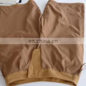 Ladies Loose Short Sheep Leather Pants thumbnail-2