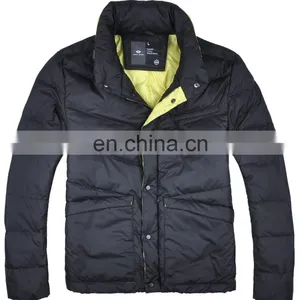 Bulk Wholesale Fashion Winter Men Nylon Varsity Jacket thumbnail-1