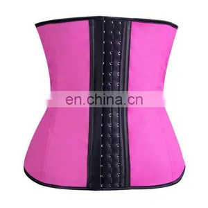Latex Waist Trainer Corset Waist Shaper Waist Slimming Corset thumbnail-5