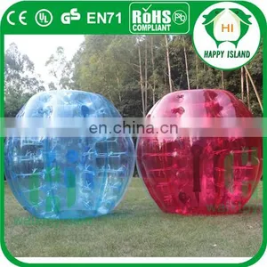HI New Design TPU/PVC Human Inflatable Bumper Bubble Ball for Football thumbnail-2
