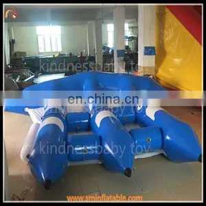 2016 Funny Water Toy Banana Boat Fly Fish Inflatable Flyfish Boat Sports Equipment for Sale thumbnail-4