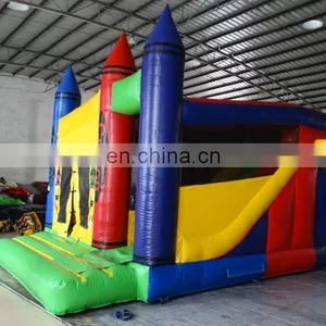 Hot Sale Crayon Inflatable Combo thumbnail-2