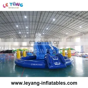 Commercial Giant Inflatable Elephant Slide With Pool, Land Amusement Park thumbnail-3
