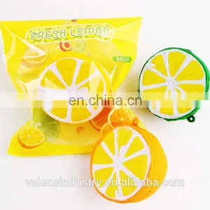OEM Wholesale Anti Stress Soft PU Japan Squishy Kawaii Slow Rising Cute Lemon Toys Factory thumbnail-1