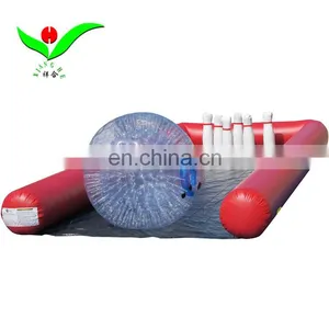 Zorb Ball Giant Full Set Inflatable Human Bowling Pin thumbnail-1