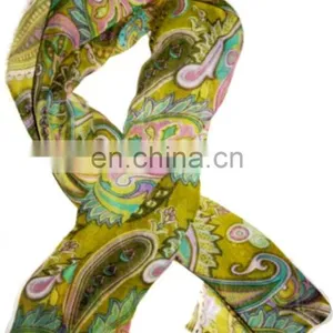 POLKA DOT CHIFFON SCARF thumbnail-1