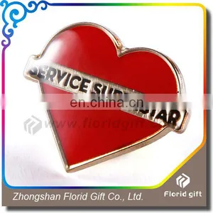 High Quality Gun Brand Logo Round Shape Custom Metal Tag Badge thumbnail-6